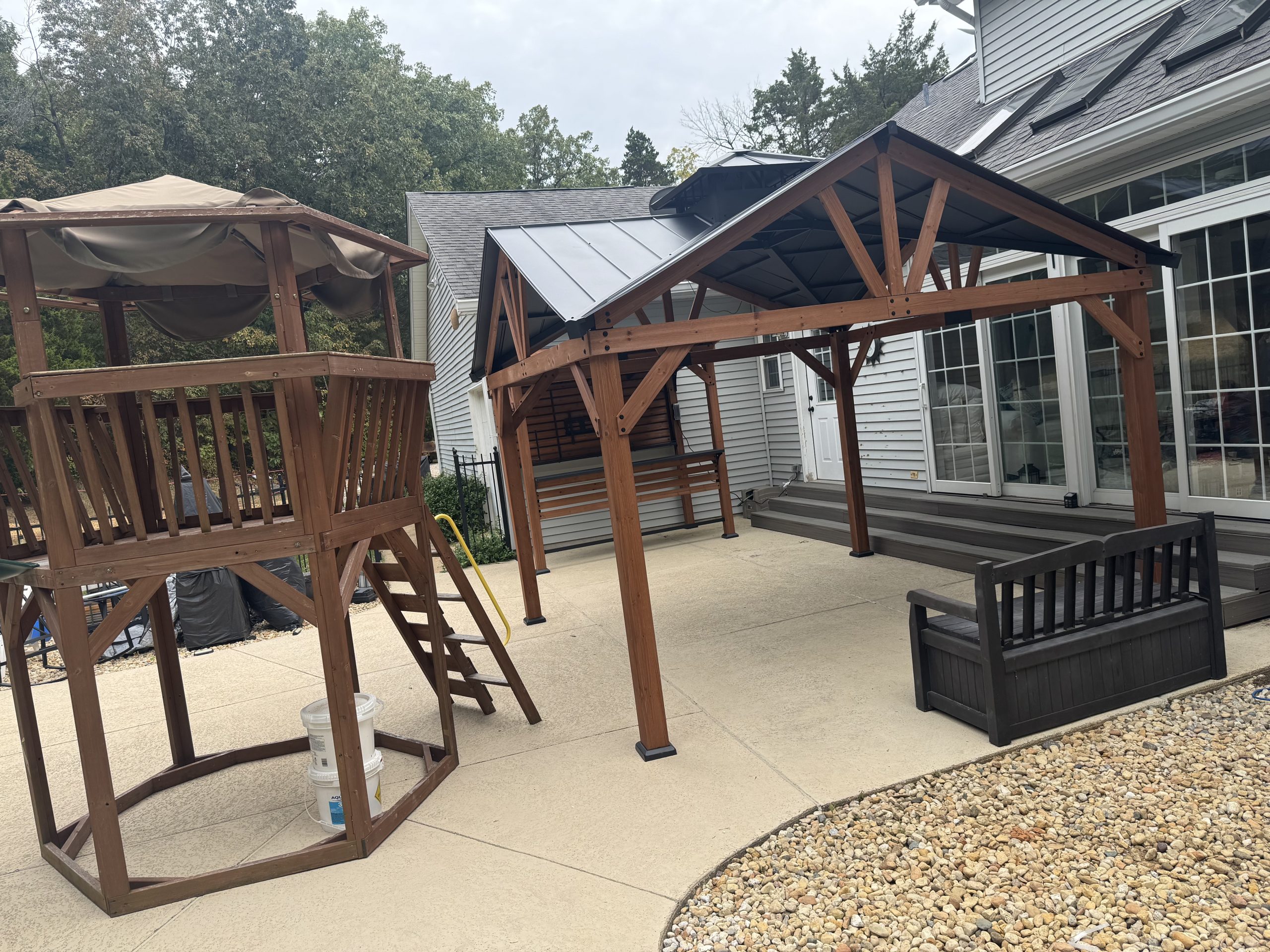Gazebo installation St. Charles MO