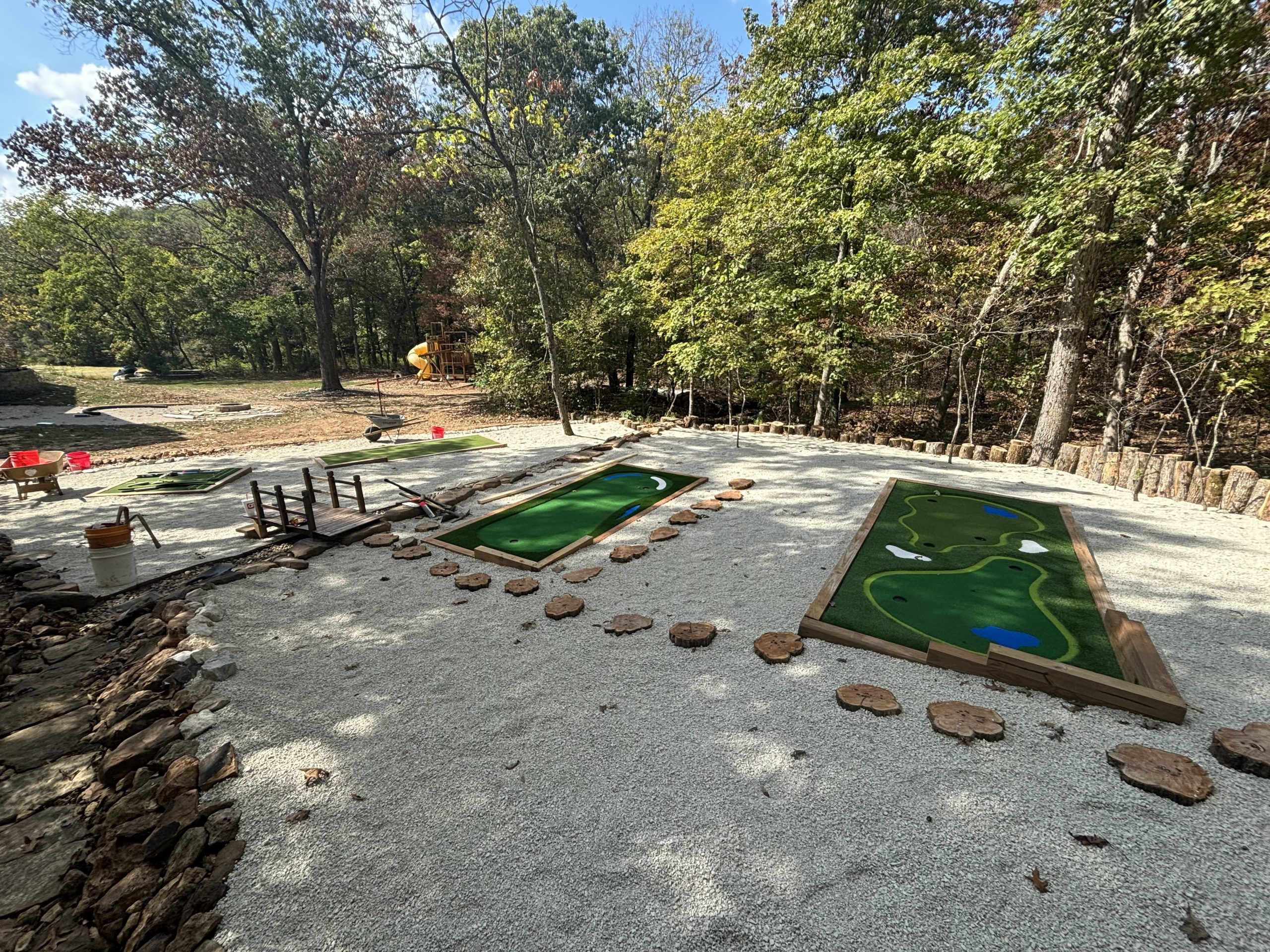 Custom mini golf course build St. Charles MO