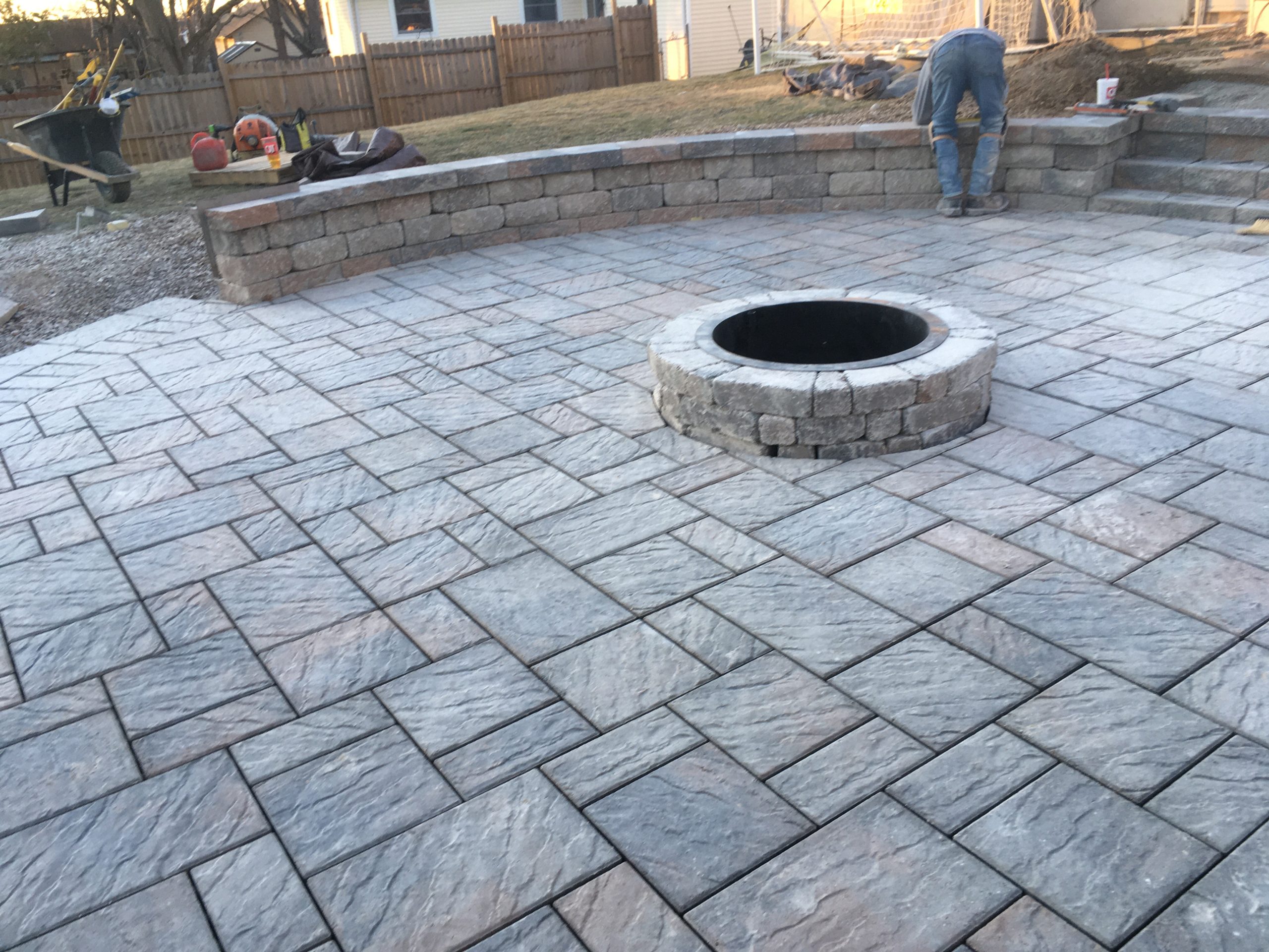 Patio project St. Charles MO